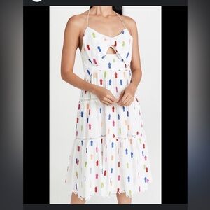 Farm Rio Pineapple Midi Dress